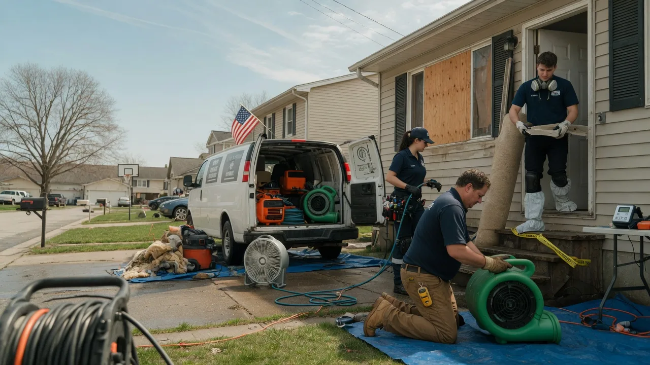 Water Damage Restoration in Flat Rock, IN near me